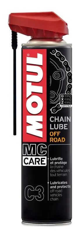 Lubrifiant chaîne MOTUL C3 Chain Lube Off-Road spray - 400ml