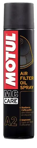Huile filtre à air MOTUL A2 Air Filter Oil - spray 400ml