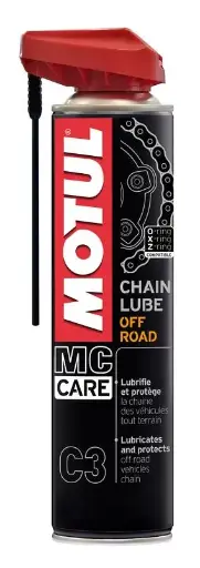 Lubrifiant chaîne MOTUL C3 Chain Lube Off-Road spray - 400ml